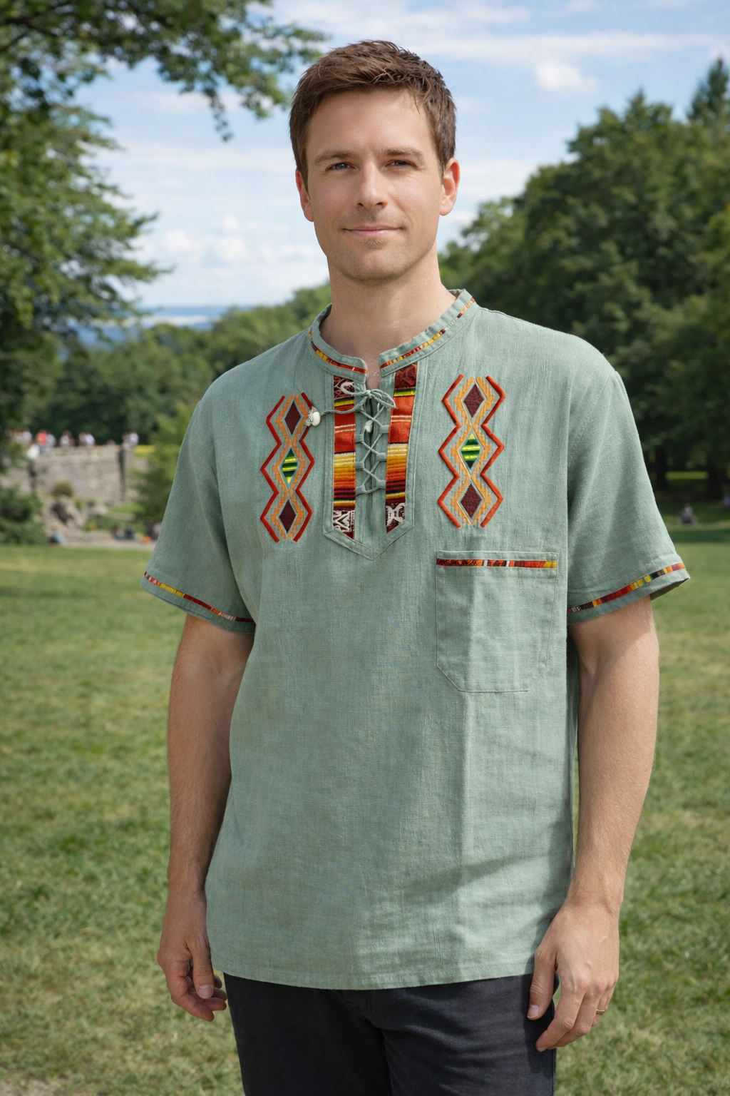Guayabera Classique — Chemise Traditionnelle | 4 Couleurs