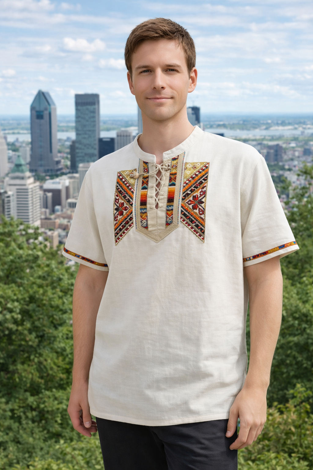 Guayabera Classique — Chemise Traditionnelle | 4 Couleurs