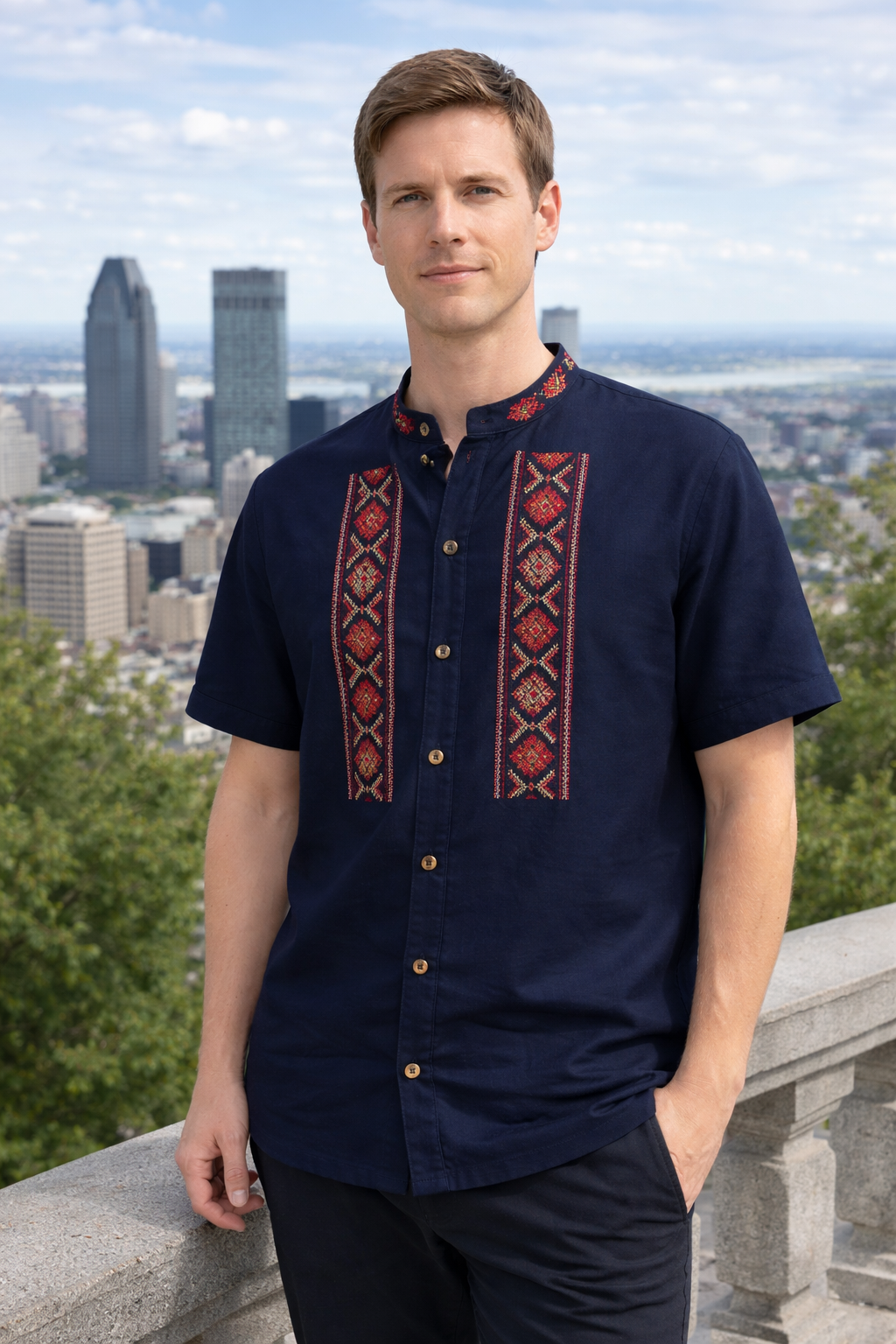 Guayabera Classique — Chemise Traditionnelle | 4 Couleurs
