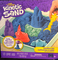 Kinetic Sand Sandbox Set — Sable Cinétique Bleu 1 lb avec 4 Outils et Moules