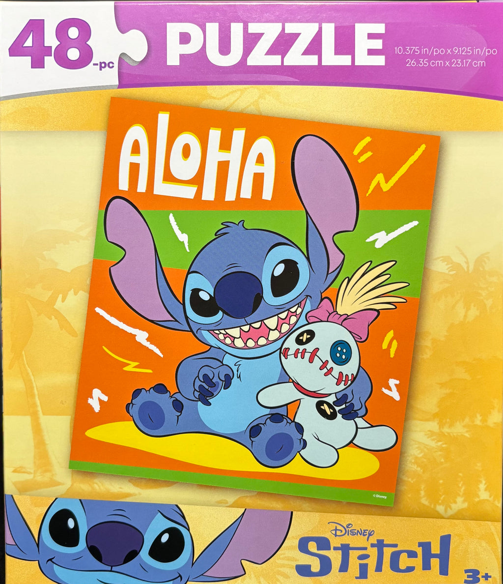 Stitch Premier — Pack 3 Puzzles de 48 Pièces | Disney