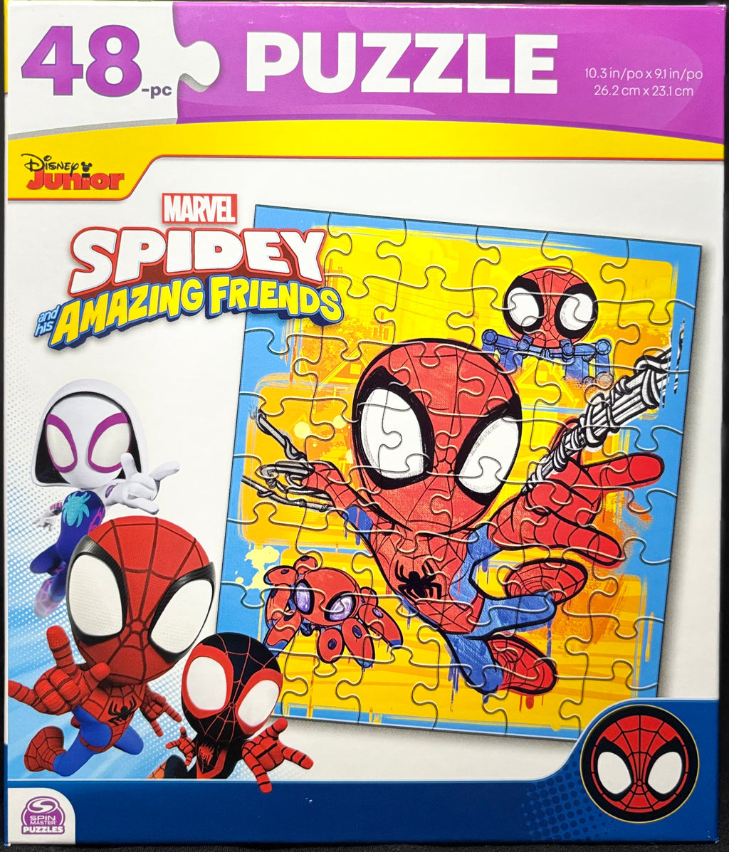 Spidey and Friends — Pack 3 Puzzles | 24, 48 et 100 Pièces