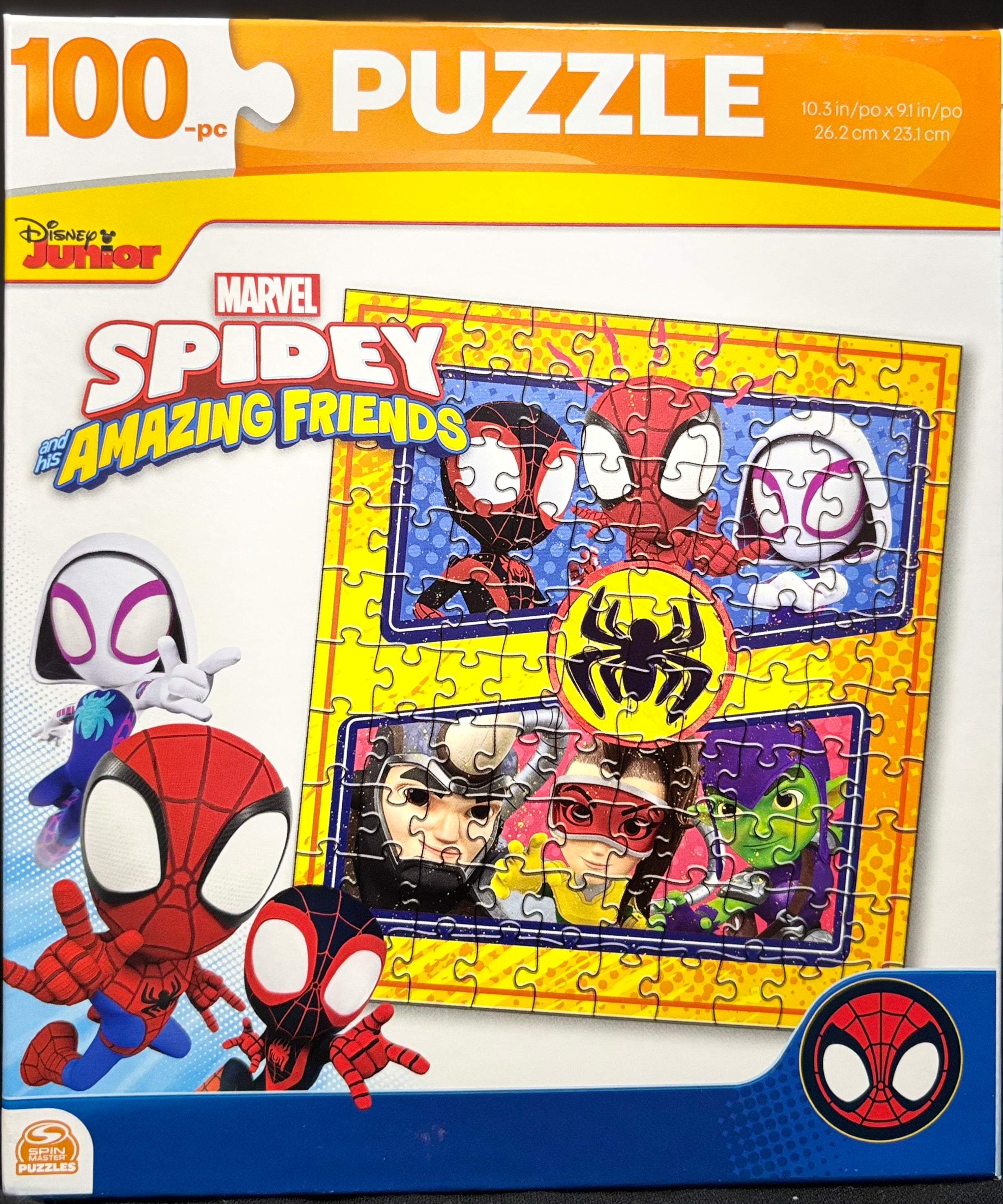 Spidey and Friends — Pack 3 Puzzles | 24, 48 et 100 Pièces