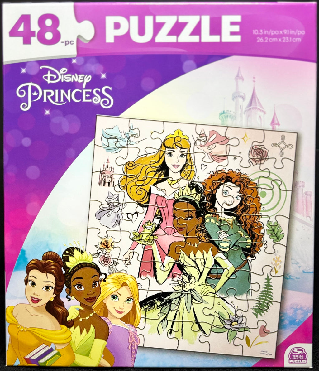 Princesses Disney — Pack 3 Puzzles | 1x48 et 2x100 Pièces