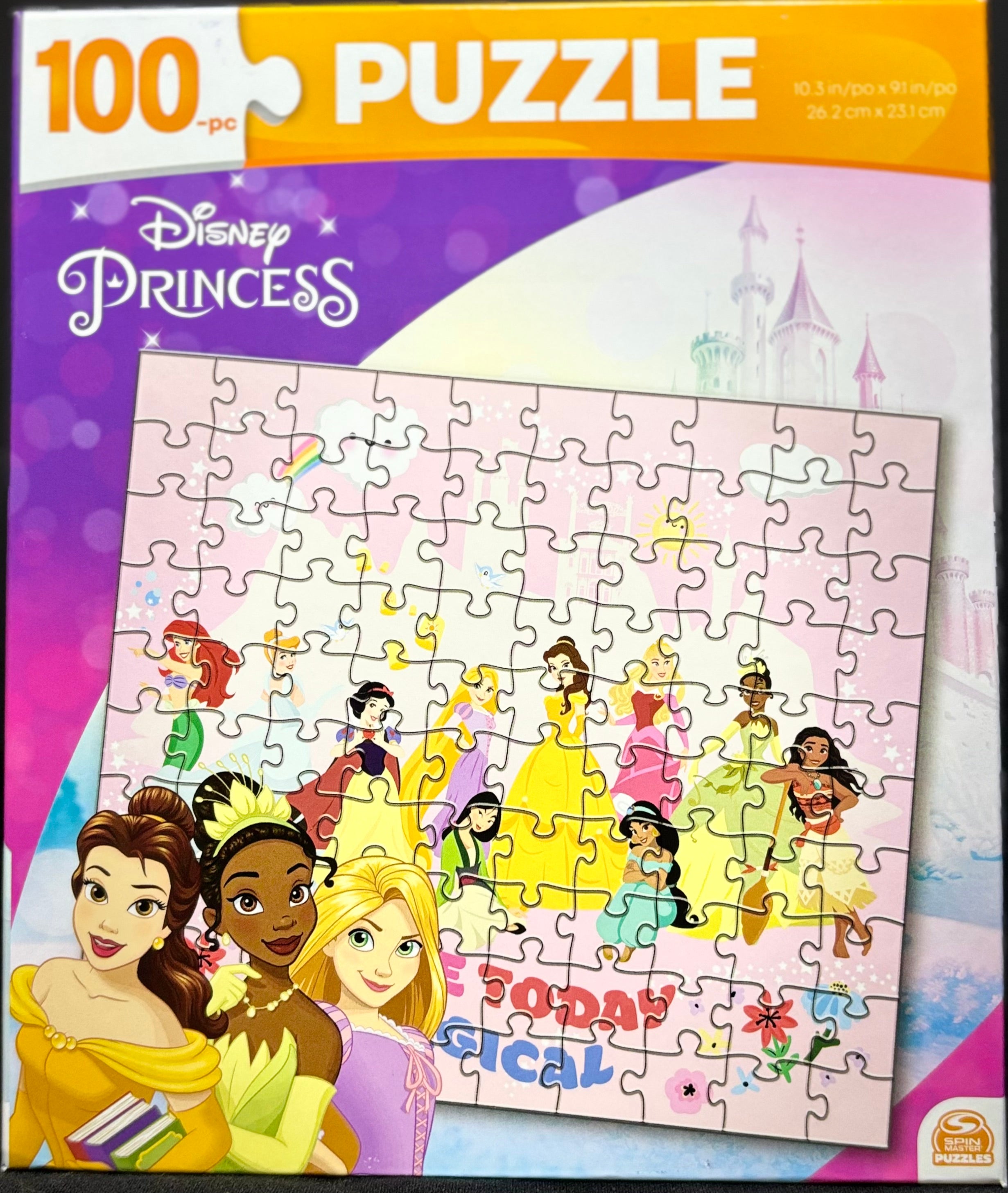 Princesses Disney — Pack 3 Puzzles | 1x48 et 2x100 Pièces