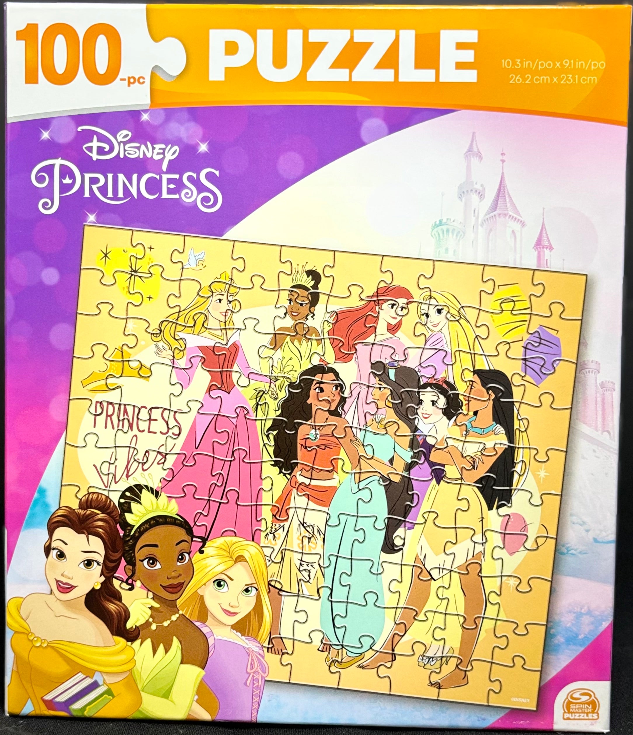 Princesses Disney — Pack 3 Puzzles | 1x48 et 2x100 Pièces
