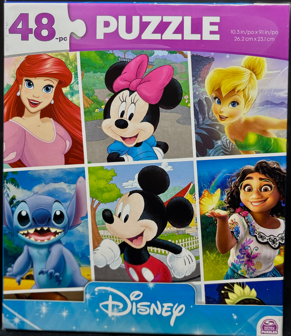 Mickey & Friends — Pack 3 Puzzles | 24, 48 et 100 Pièces | Disney