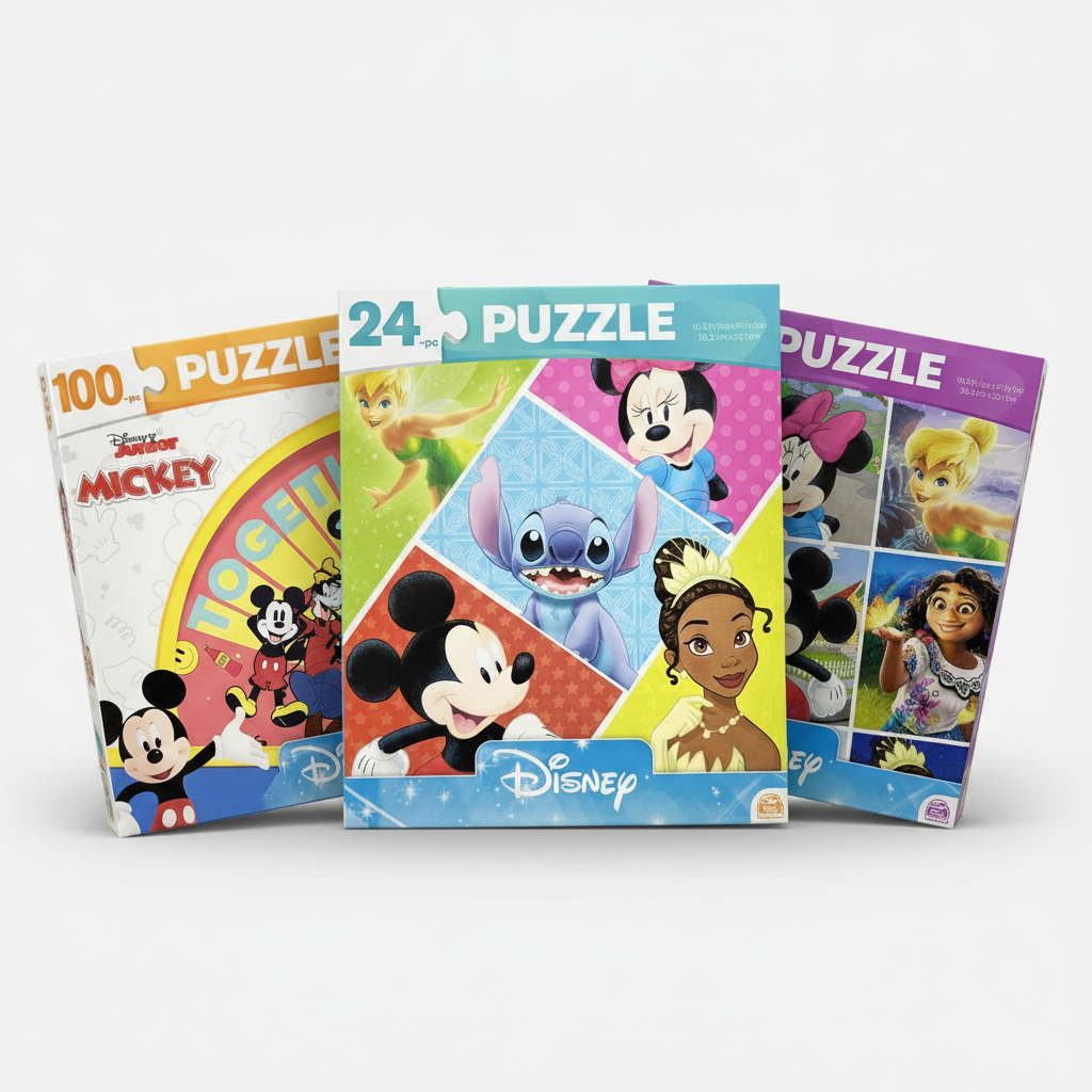 Mickey & Friends Pack 3 Puzzles